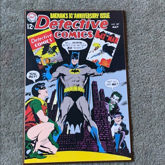 Dc Comic Book Wall Art - Kahoonica